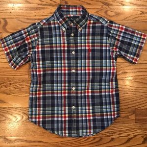 Ralph Lauren Boy’s Short Sleeve Oxford Shirt